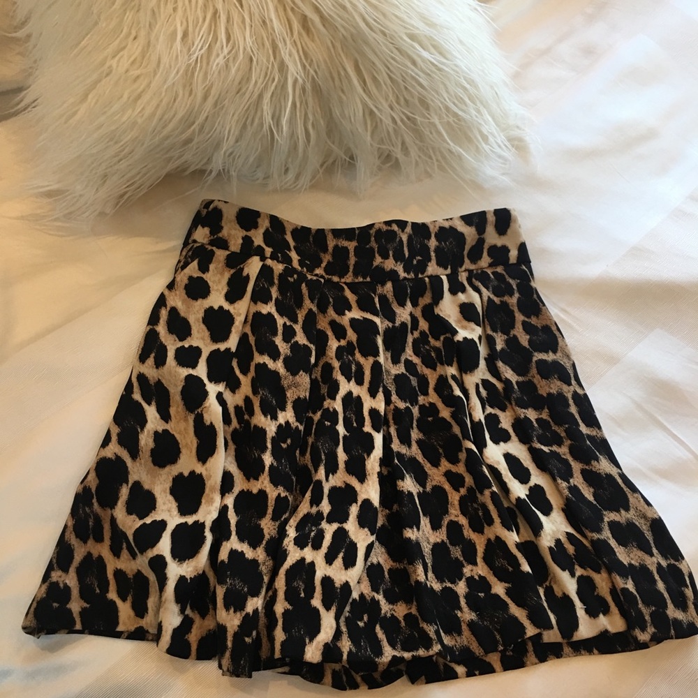 Cheetah Print Zara Skorts